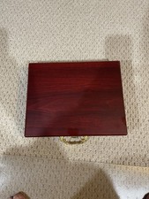 Confezione regalo/espositore in palissandro con inserto in schiuma