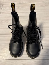 Dr. Martens 1460 Smooth Unisex Stivaletti - Black, EU 37