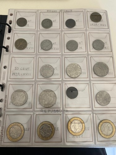 Monete antiche lira - monete,