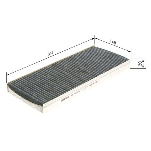 Filtro aria abitacolo bosch - filtro,