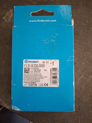 Finder 230vac 16a - 230vac,