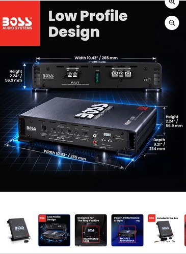 Boss audio systems r1100m - boss,