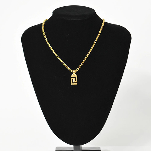 Collana versace uomo - uomo, greca