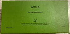 WISC-R Wechsler 1971 Picture