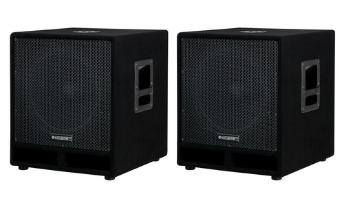 Coppia subwoofer disco - coppia, dj