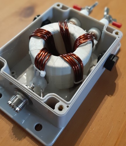 Balun for windom folded - 6:1,