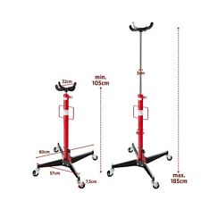 Sollevatore Da Fossa Idraulico A Pedale 500 Kg Per Sottoponte Cambio Motore GAR2