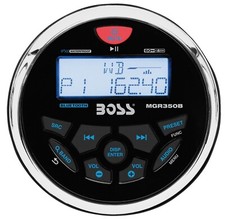 RADIO STEREO BOSS MARINE MGR350B BLUETOOTH USB MP3 RDS DA CRUSCOTTO