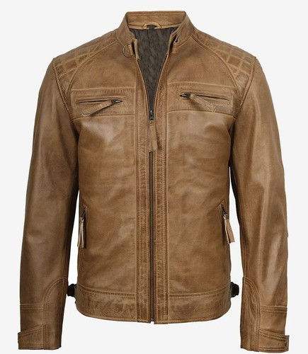 Giacca biker uomo - vera, pelle