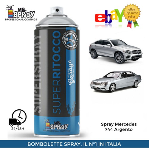 Spray mercedes 744 argento - mercedes, 1k