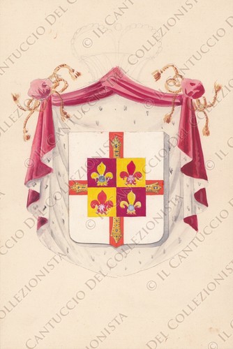 Progetto disegno acquerellato