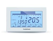 Fantini Cosmi Cronotermostato Touchscreen Retroilluminato a batterie AA CH180