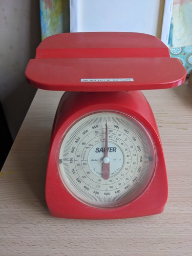 Vintage salter red postage - salter,