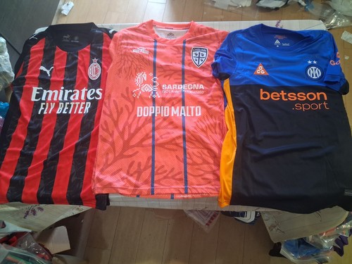 Stock maglie calcio - maglie, taglia