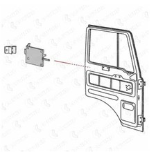 SERRATURA PORTA SX FIAT OM 639