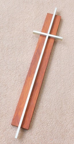 Vecchio crocifisso legno - in,