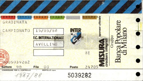 Biglietto stadio inter - stadio,