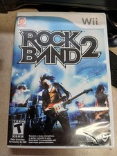 Wii Rock Band 2 e 2 Guitar
