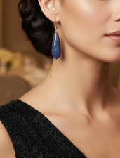Orecchini vintage pietra - vintage,