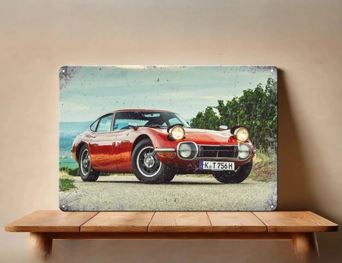 Poster metallo per auto - poster,