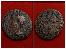 Tiberio 14-37 d.C. Roma Æ