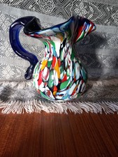 Vaso in vetro a murrine
