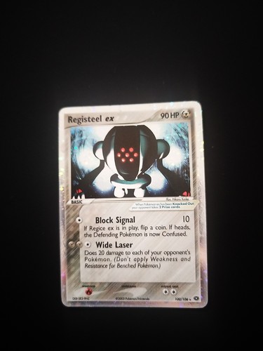 Registeel emerald holo - registeel, ex