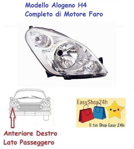 Faro anteriore per - anteriore, h4