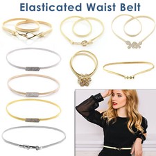 Donna Metallo Elastico Vita