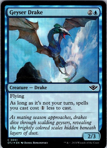 Magic the gathering geyser - the,