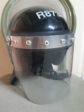 Casco Polizia Inglese RIOT POLICE  HELMET Non più  In uso 
