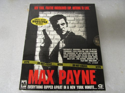 Max payne big box - 2001),