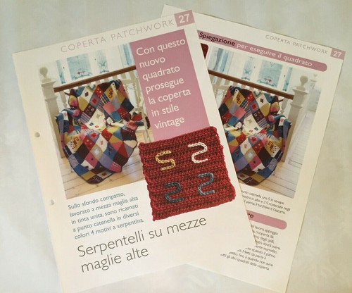 Scheda tecnica uncinetto - tecnica,