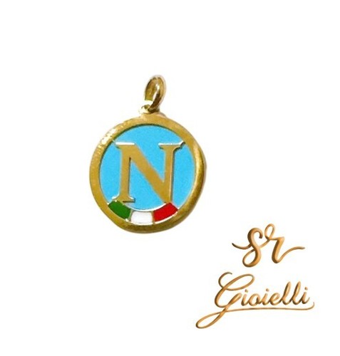 Ciondolo oro 18kt scudetto - 18kt,