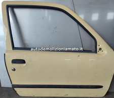 Porta anteriore dx Fiat Seicento 1E 05 giallo NUDA (presenza graffi)1.1 ACTIVE B