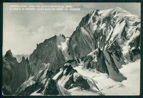 Aosta courmayeur catena monte - aosta,