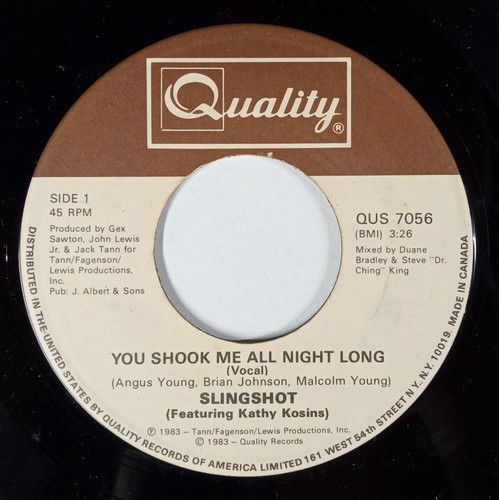 Slingshot kathy kosins you - kosins:,