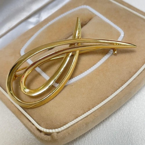 Spilla vintage tono oro