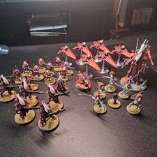 Warhammer 40k: painted aeldari