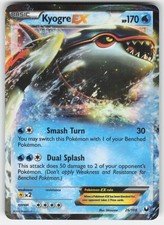 Kyogre EX 26/108 Holo Rare EX
