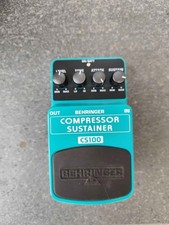 Pedale compressore sustainer cs100 behringer