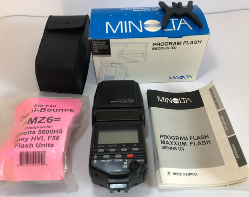 Minolta program flash - minolta,