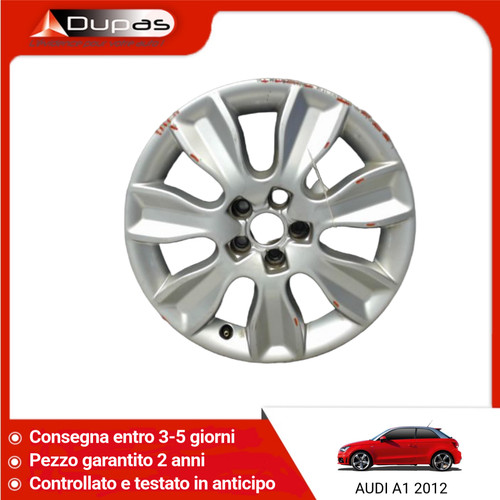 Cerchio in alluminio - in,