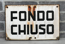 FONDO CHIUSO - INSEGNA