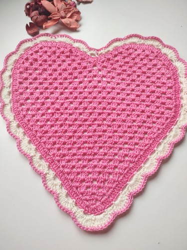 Sottopiatto forma cuore - sottopiatto,