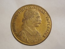 Austria 4 ducati 1915  falso d'epoca