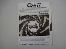 advertising Pubblicità 1979 CONTI e MOTO BIMOTA SB3 SB 3