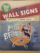 Garage large steel sign