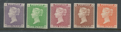 1940 penny black facsimiles - 1940,
