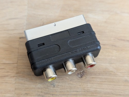 Adattatore scart maschio din - adattatore,
